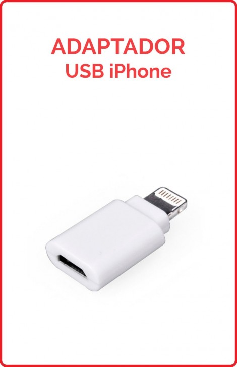 Adaptador USB Iphone 