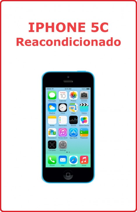 Iphone 5C 16Gb Reacondicionado 
