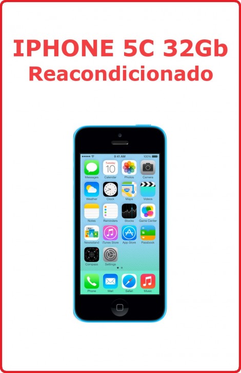 Iphone 5C 32Gb Reacondicionado 