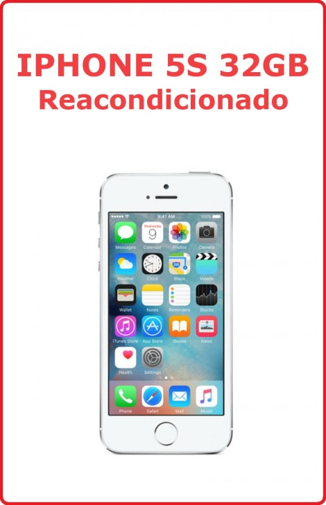 Iphone 5s 32Gb Reacondicionado 