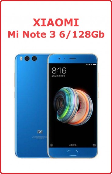 Xiaomi MI Note 3 6/128 GB